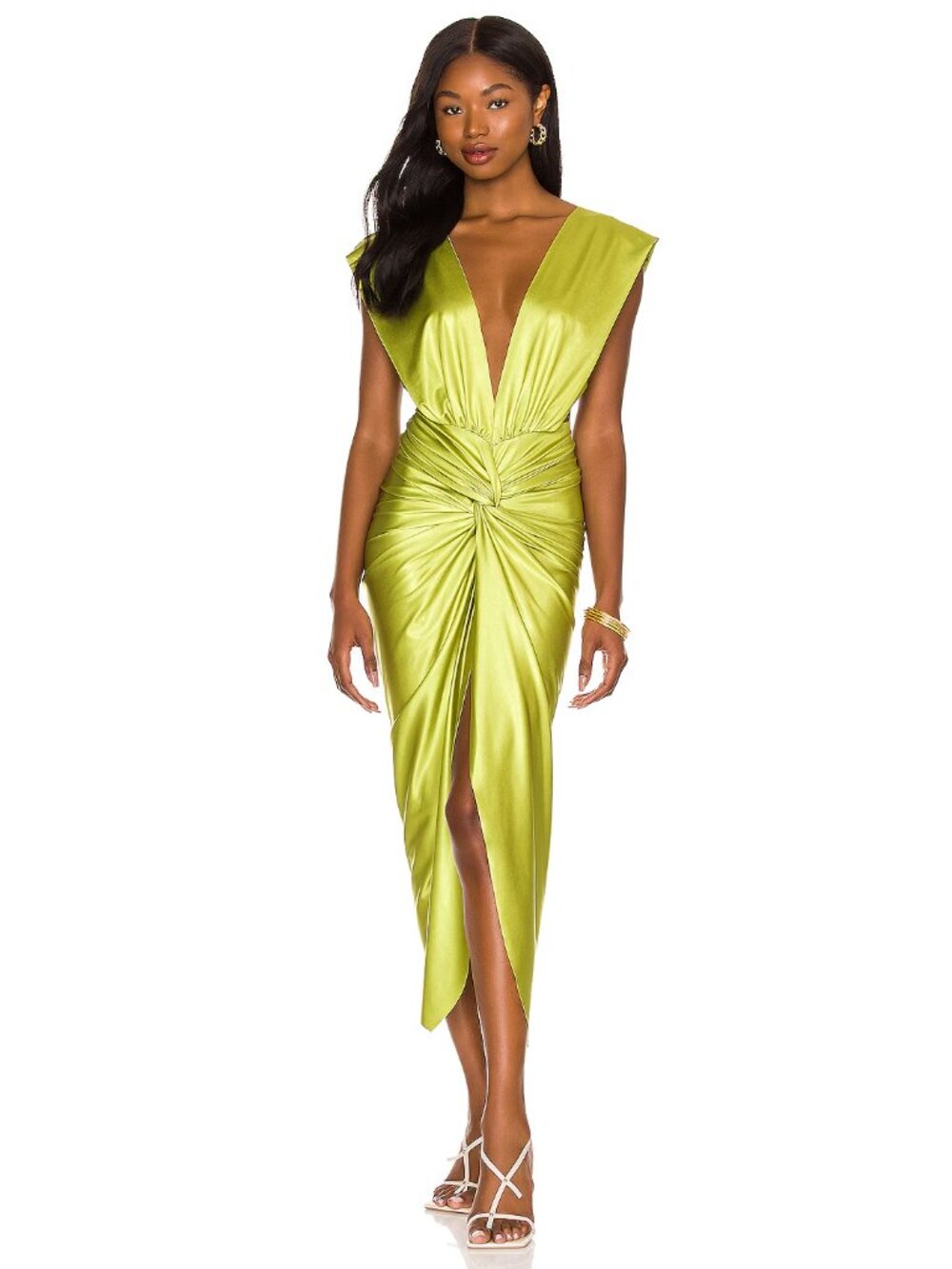 Baobab Mia Dress in Light Pistachio Green